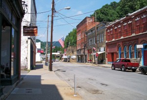Witnesses driving through the small town of Sutton, WV, reported watching a fireball-looking UFO that appeared to move intelligently on March 2, 2014. (Credit: Wikimedia Commons)
