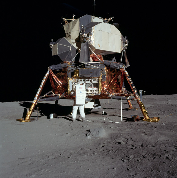 Lunar Excursion Module (LEM). (Credit: NASA)
