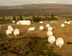 SETI's Allen Telescope Array. (credit: SETI)